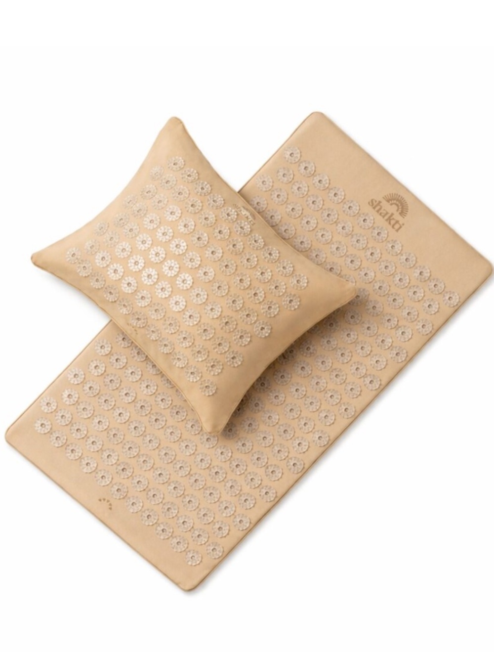 NEW SHAKTIMAT PREMIUM ACUPRESSURE MAT & PILLOW SET - SANDALWOOD